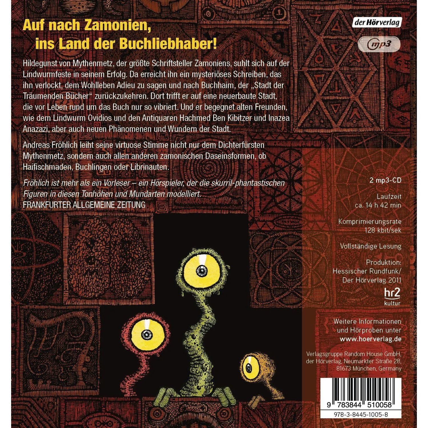 Der HörVerlag Hörspiel Das Labyrinth der Träumenden Bücher