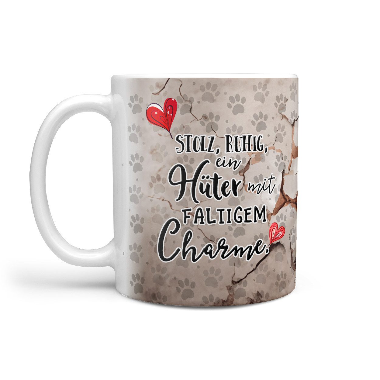 Sunnywall Tasse Shar Pei - Hund Hunderasse - Geschenk für Hundeliebhaber, Keramik, inkl. Geschenkkarte
