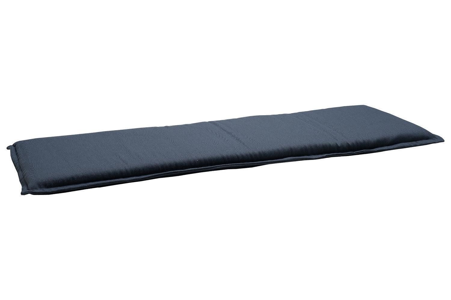 GO-DE Bankauflage TAIL, B 48 x L 148 cm, Hellblau, Polyester, Uni, (1 St), für Gartenbänke