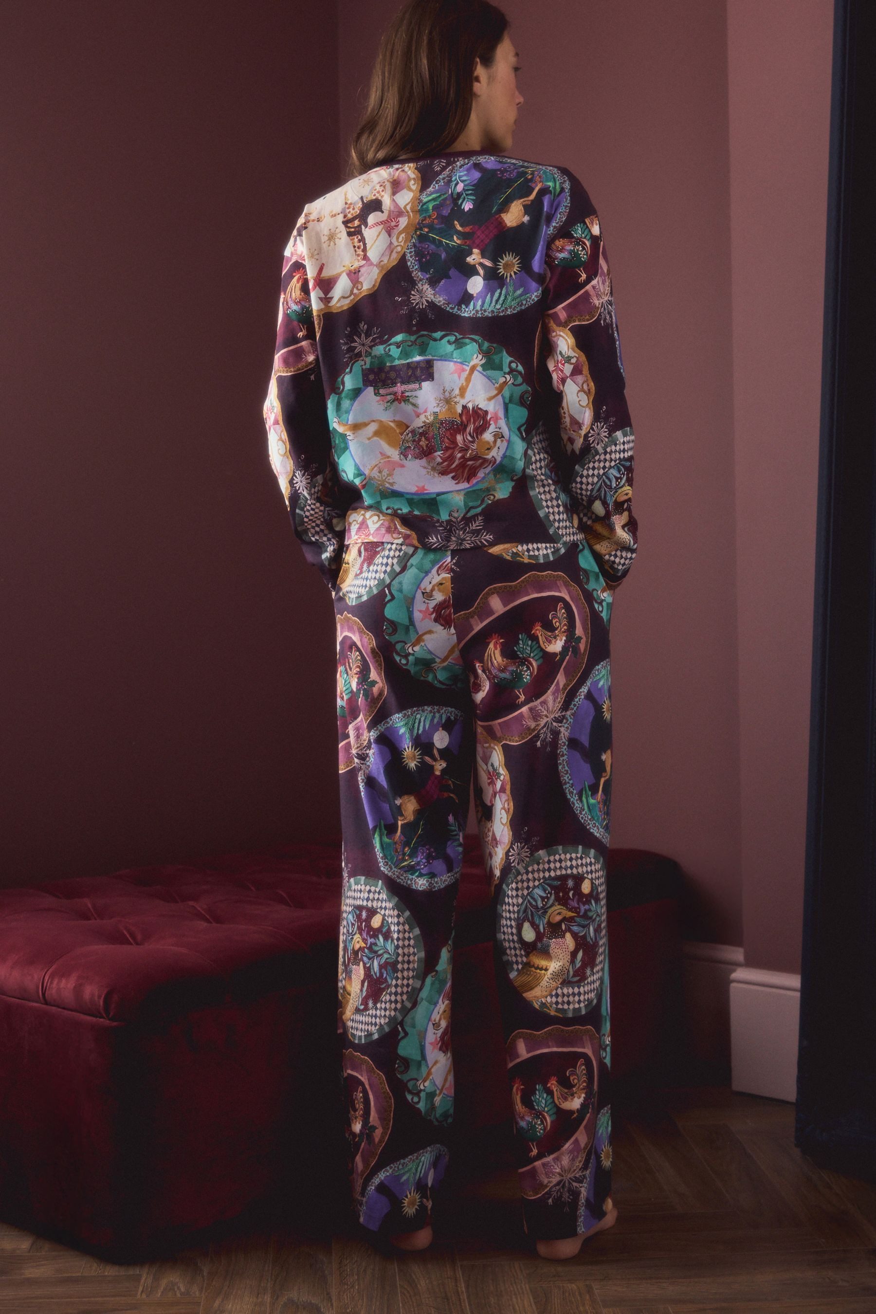 Next Pyjama Langärmeliger Pyjama (2 tlg) günstig online kaufen