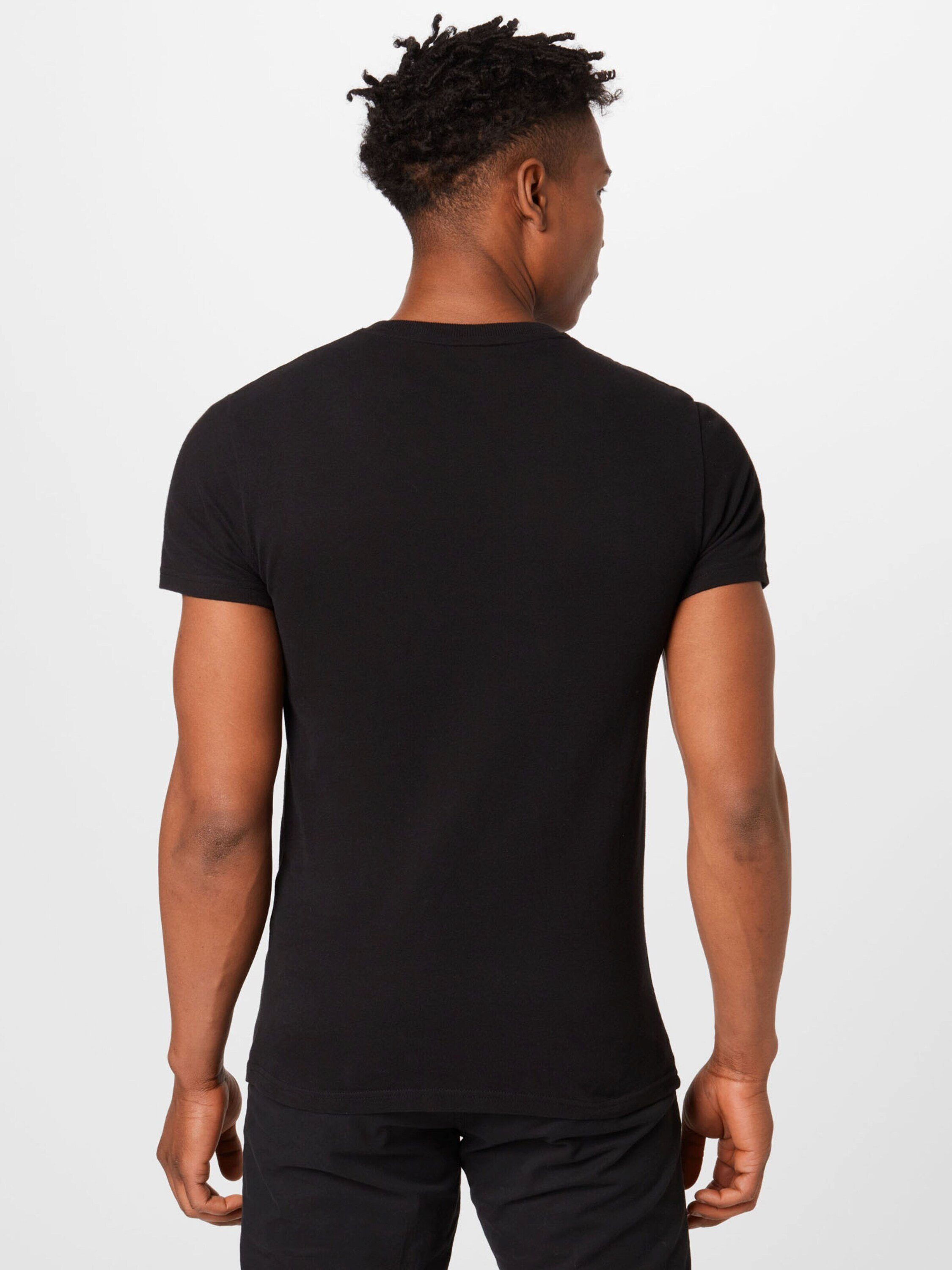 (15) T-Shirt Superdry (1-tlg) schwarz