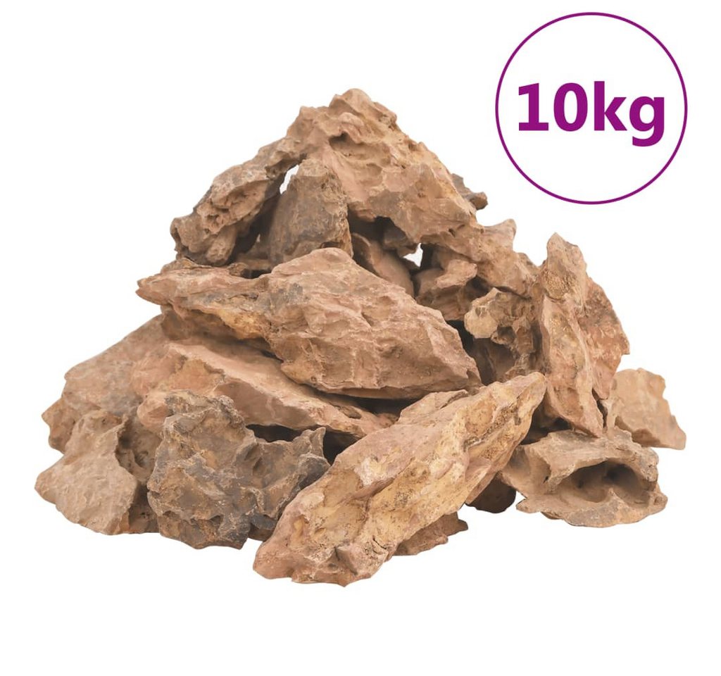 Thumbnail - vidaXL Aquariendeko Lavasteine 10 kg Braun 1-10 cm
