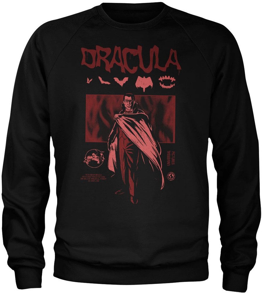 Universal Monsters Rundhalspullover Retro Dracula Sweatshirt
