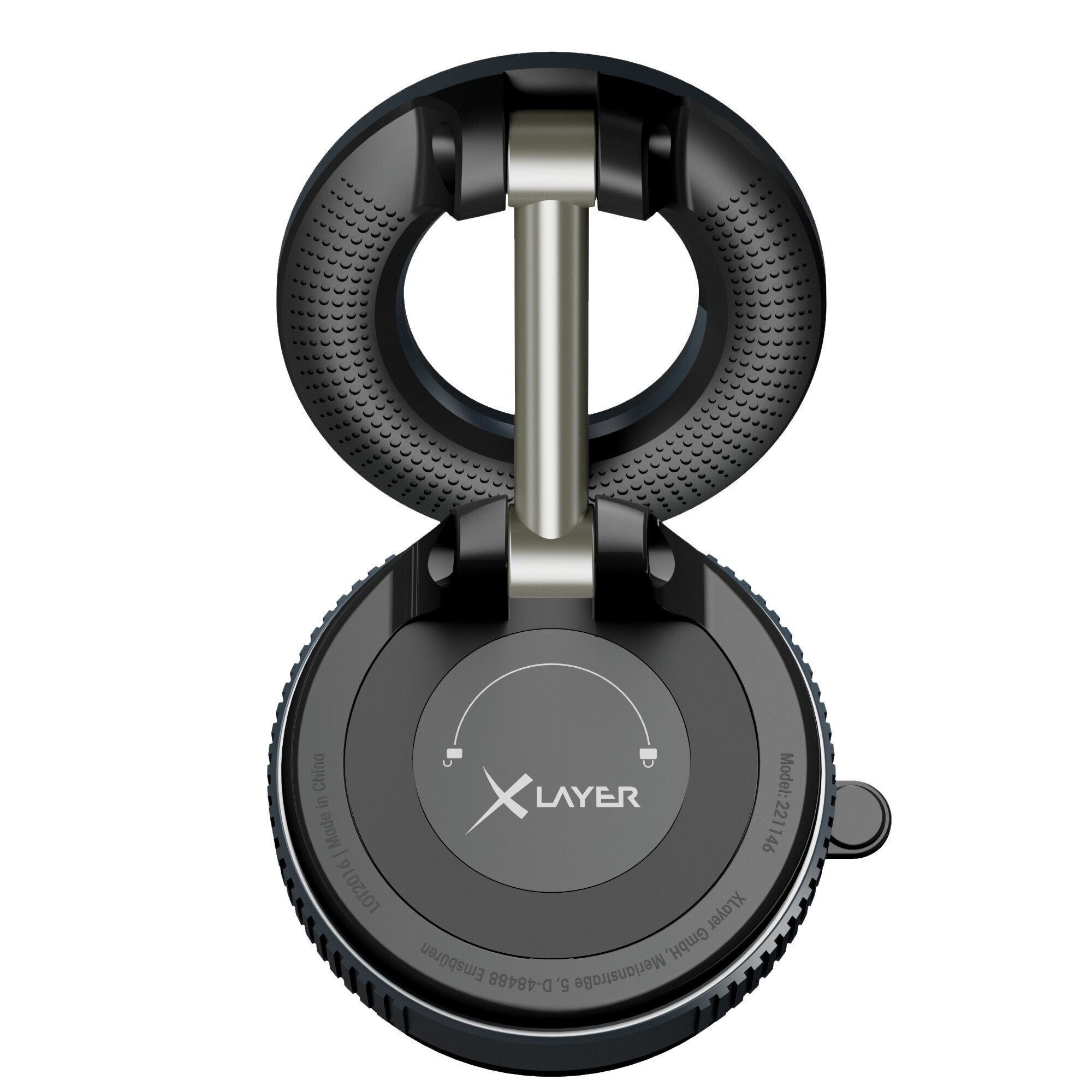 XLAYER Smartphone-Halterung Kfz-Halterung für Smartphone Magnetisch mit Saugnapf – Bild 5 von 5