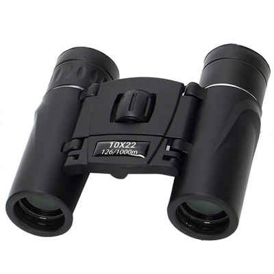 JOEAIS Ferngläser Mini Fernglas Binoculars Erwachsene Kinder mit Nachtsicht Fernglas (10x22 Kleines Fernglass Taschenfernglas für Reisen Vogelbeobachtung)