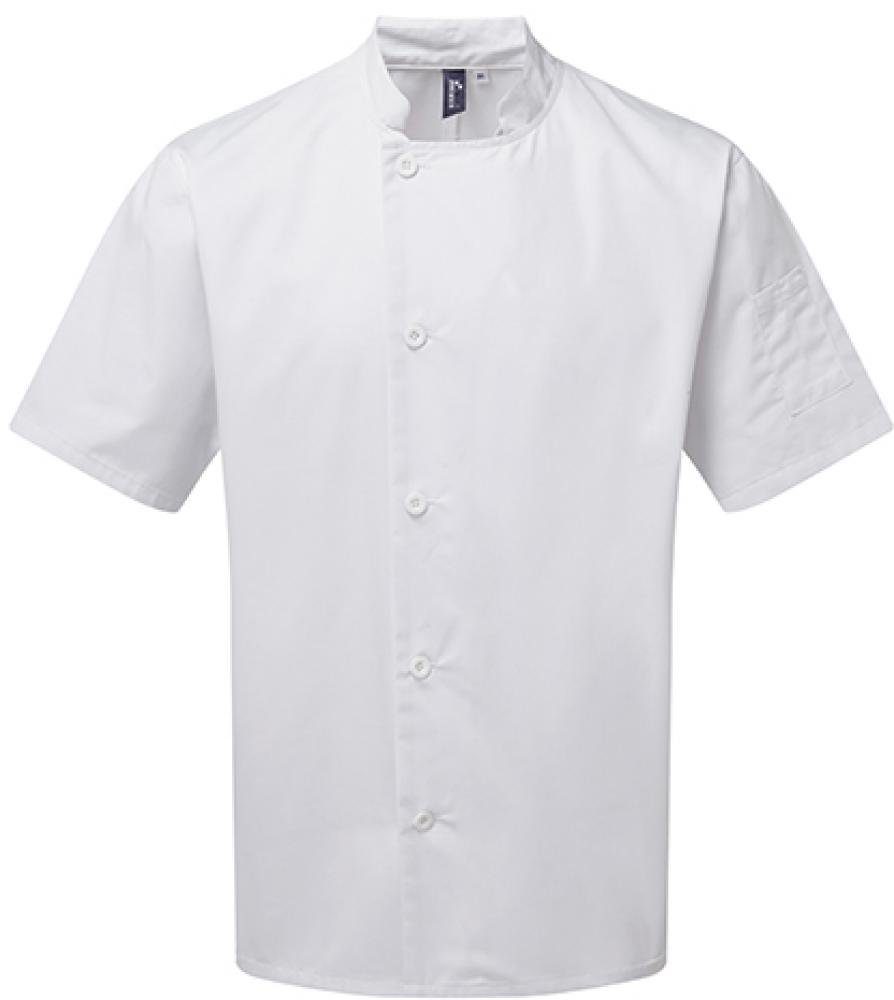 Premier Workwear Arbeitsjacke Kochjacke Essential Short Sleeve Chefs Jacket