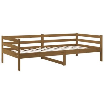 vidaXL Bett Tagesbett Honigbraun 80x200 cm Massivholz Kiefer