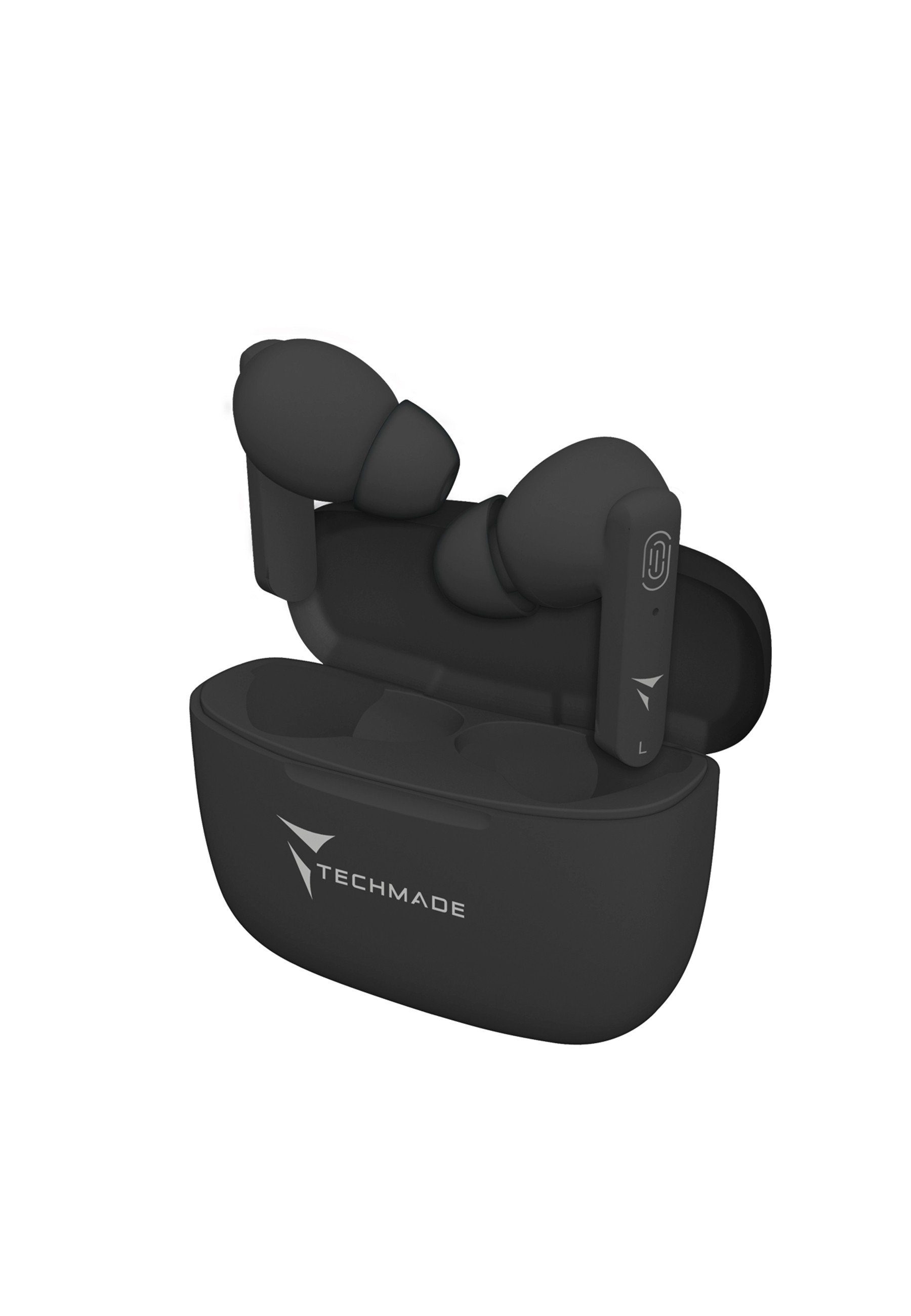Techmade Techmade Earbuds T31 Schwarz In-Ear-Kopfhörer