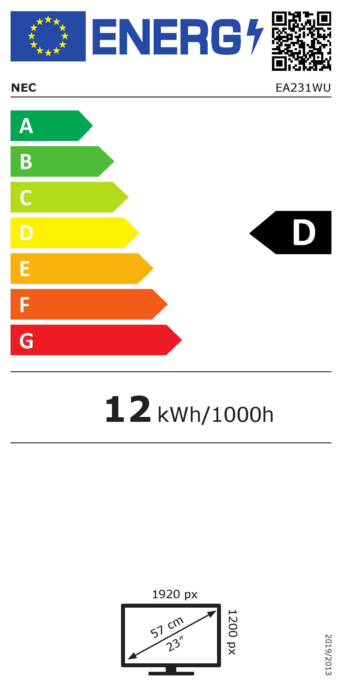 Energieeffizienzklasse: 