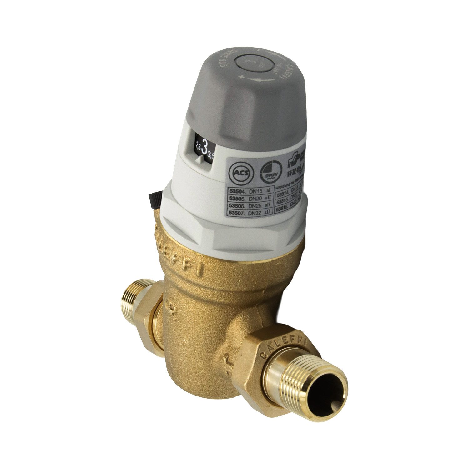 Caleffi Wasser-Druckminderer Caleffi Wasserdruckminderer DN15 1/2 Zoll Druckreduzierer