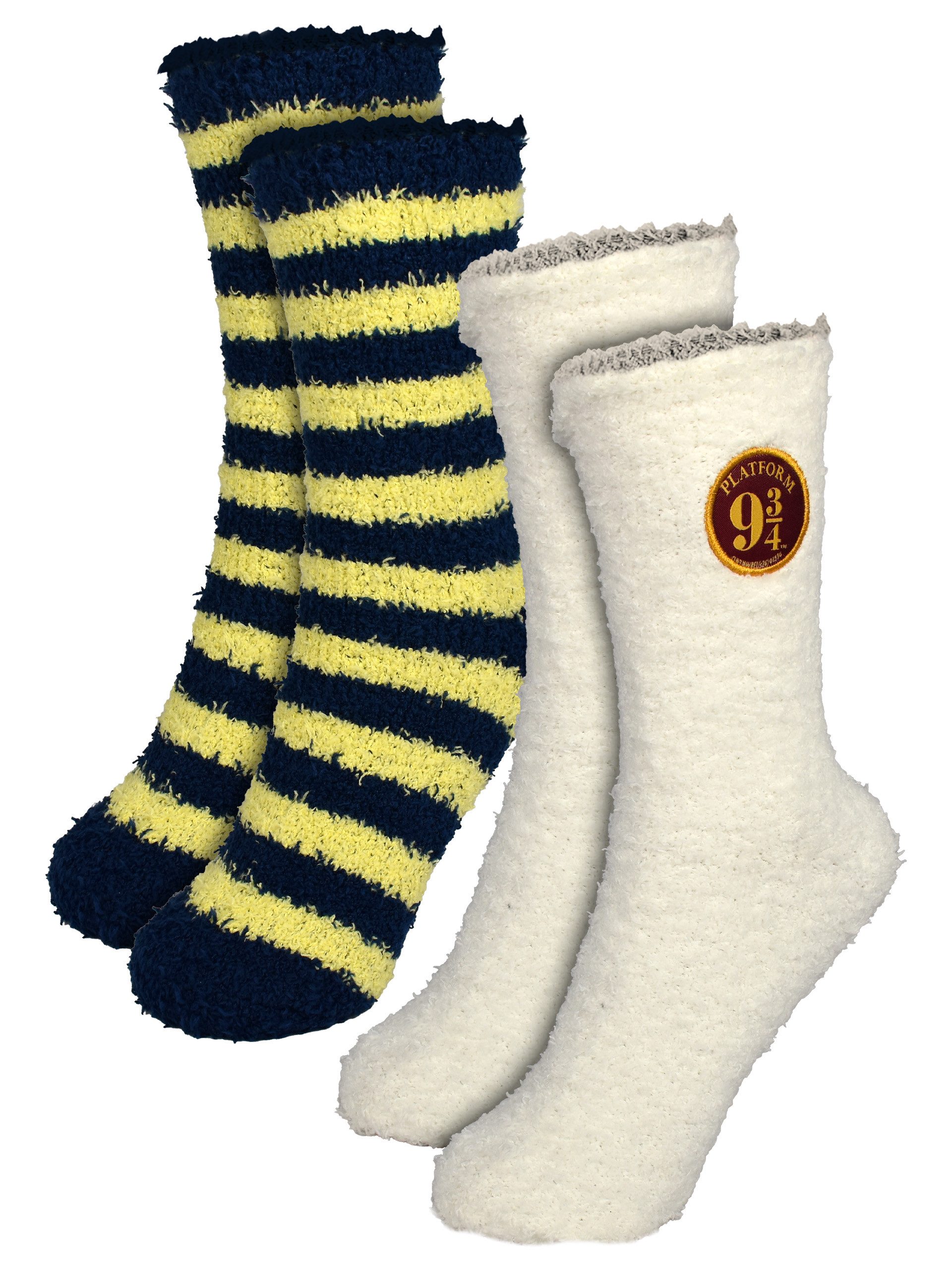 United Labels® Socken Harry Potter Kuschelsocken Wintersocken warme Socken (2er Pack) extra-flauschig