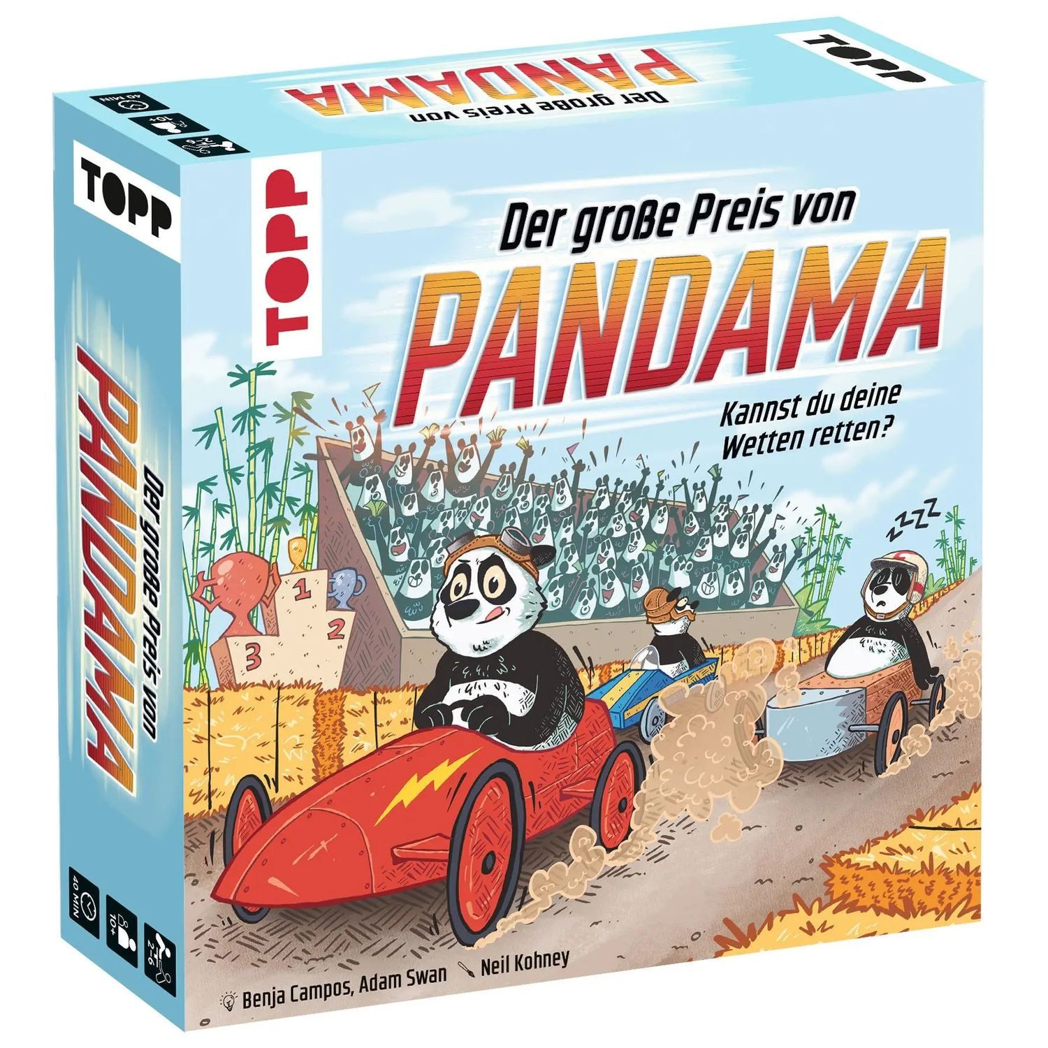 frechverlag Spiel Der große Preis von Pandama - Kannst du deine Wetten retten?