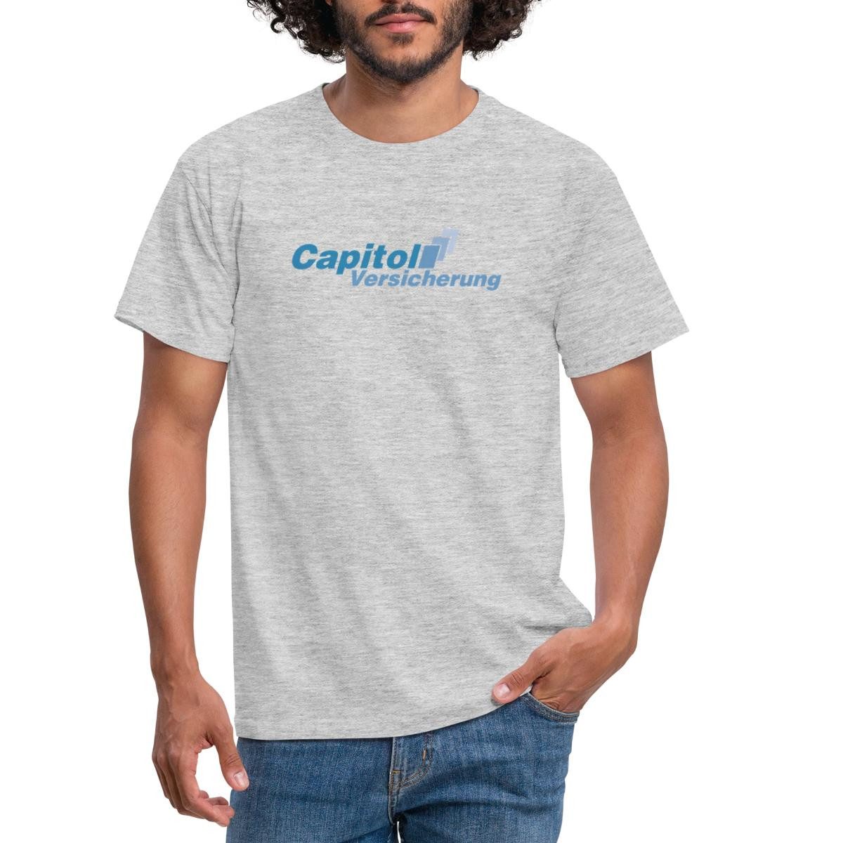 Spreadshirt T-Shirt Stromberg Logo Capitol Versicherung Männer T-Shirt (1-t günstig online kaufen