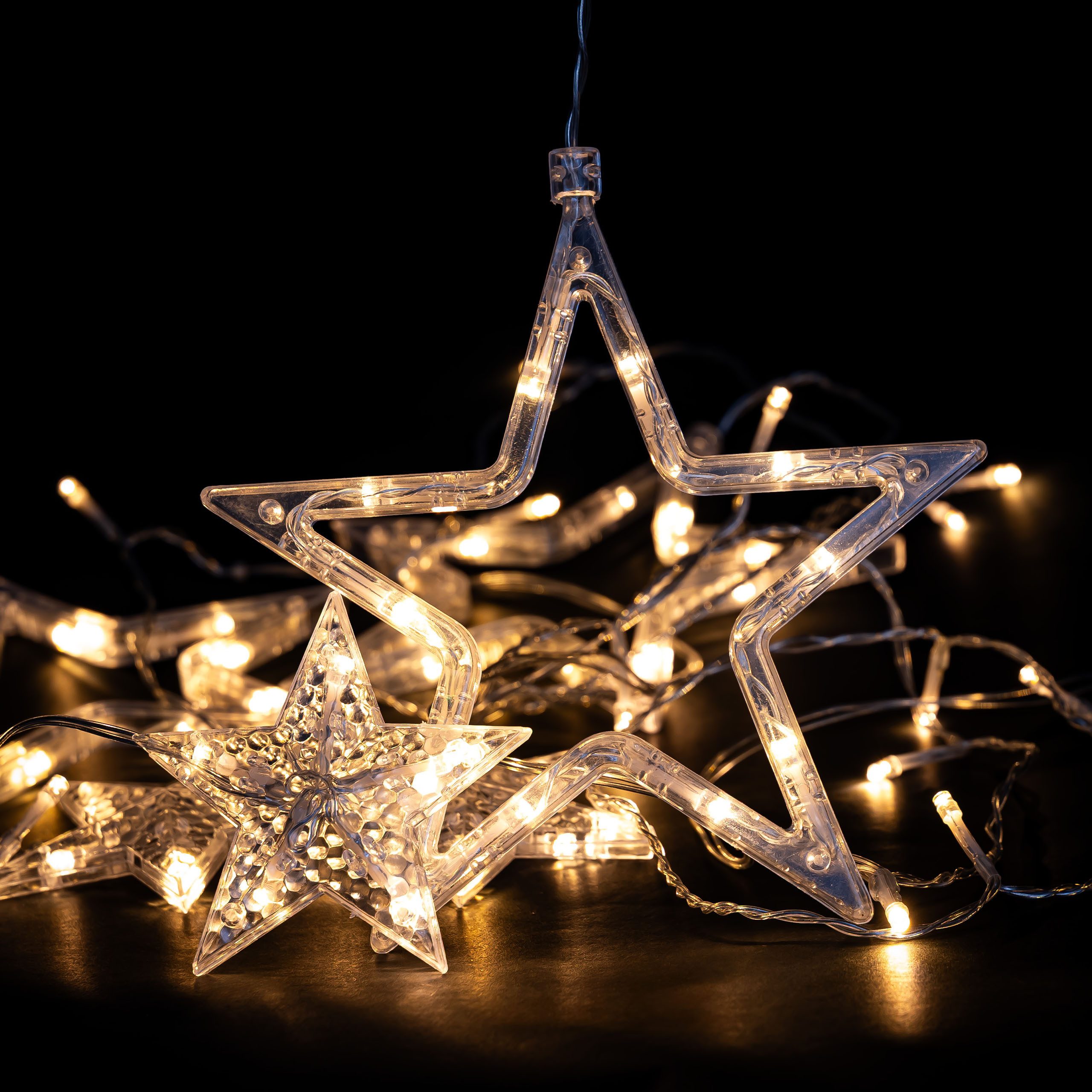 IC Winterworld LED-Lichtervorhang LED Lichtervorhang mit günstig online kaufen