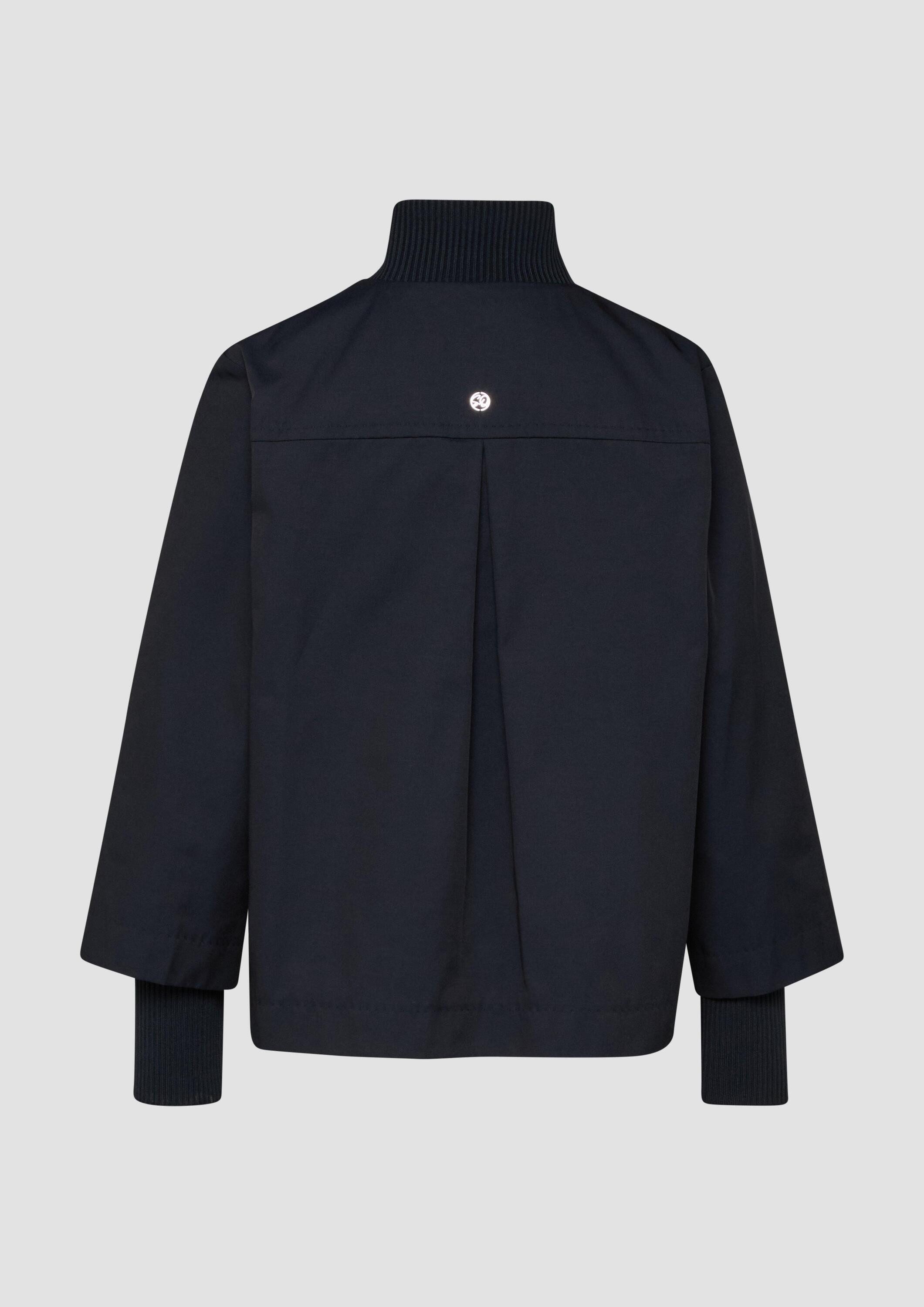 s.Oliver Funktionsjacke Outdoor-Jacke Jacke im Relaxed Fit mit Rippbündchen günstig online kaufen
