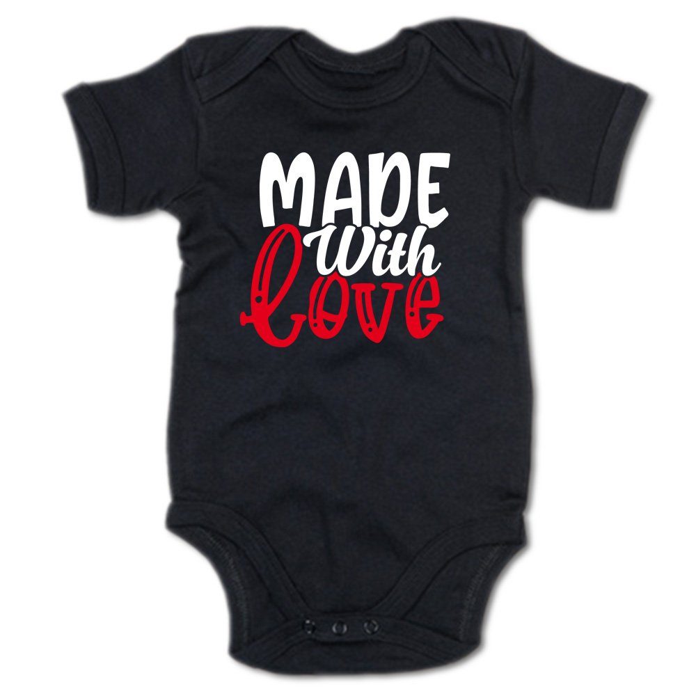 Kurzarmbody Made with love