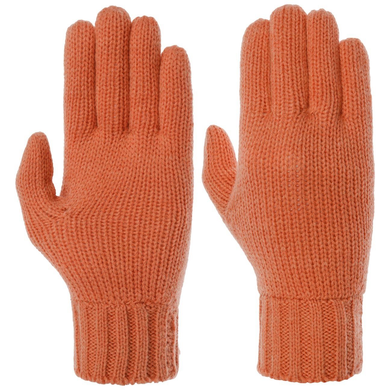 Seeberger Strickhandschuhe Strickhandschuhe apricot