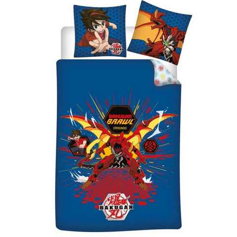 Bettwäsche Anime Bakugan Bettwäsche Set, AY!Max, Mikrofaser, Deckenbezug 135-140x200 cm Kissenbezug 63x63 cm