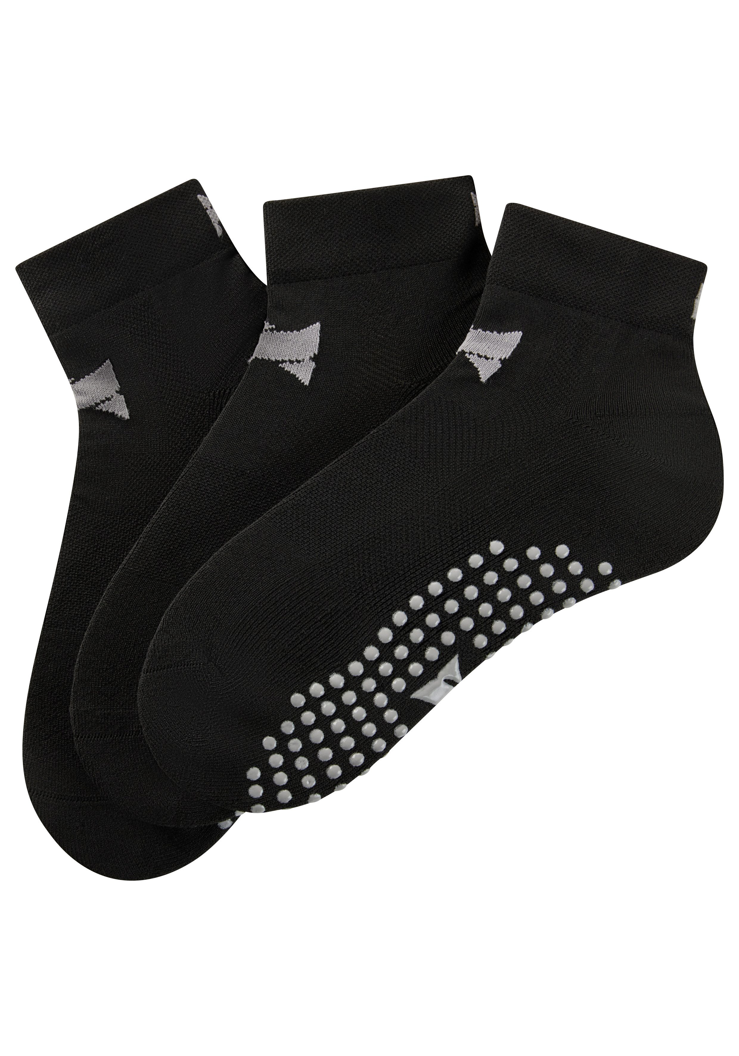XTREME sockswear ABS-Socken Panther Yoga-Socks (Packung, 3-Paar) Antirutsch-Sohle – Bild 5 von 5