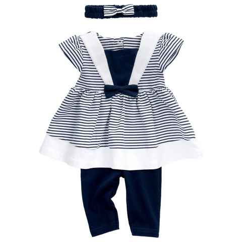 Baby Sweets Kleid & Haarband Set Streifen (3-tlg)