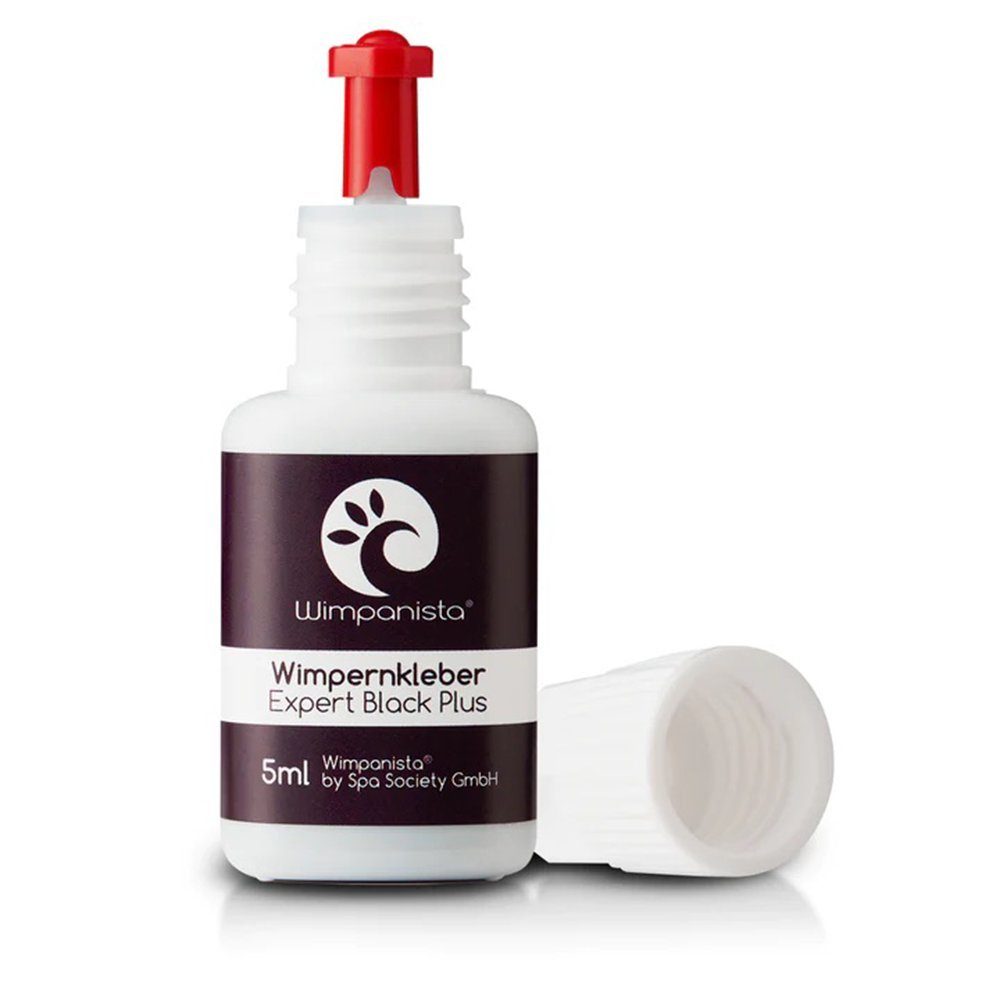 Wimpanista Wimpernkleber Expert Black PLUS. Trocknungszeit 1-2 Sek., für die professionelle Wimpernverlängerung – Bild 2 von 5