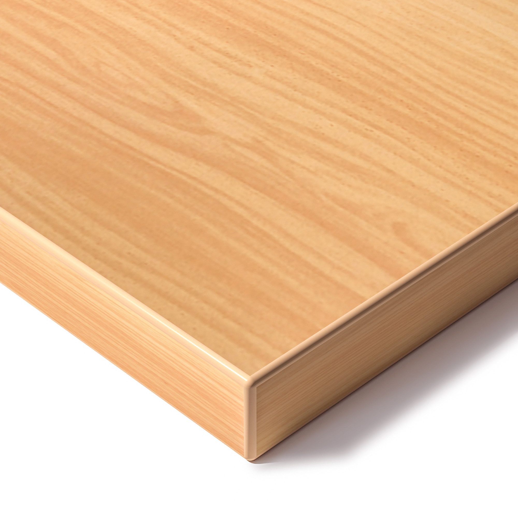 ERGOFINO Arbeitsplatte Tischplatte (Weiß, Schwarz, Buche, Asteiche, und Nussbaum, 140x80 cm, 160x80 cm, 180x80 cm, 200x100 cm), DIY Schreibtischplatte Bürotischplatte