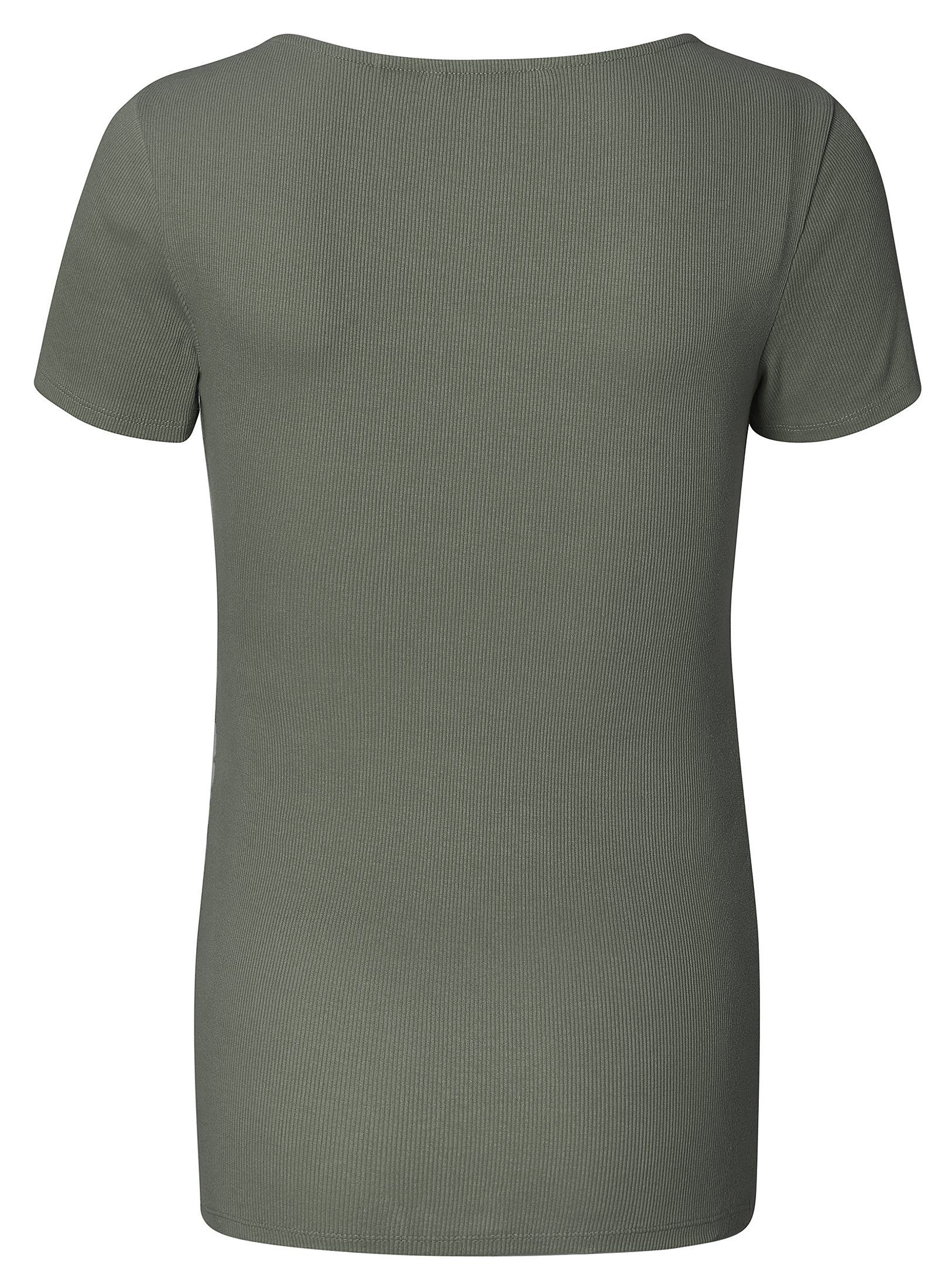 Noppies Stillshirt Noppies Still t-shirt (1-tlg) Olive Sanson