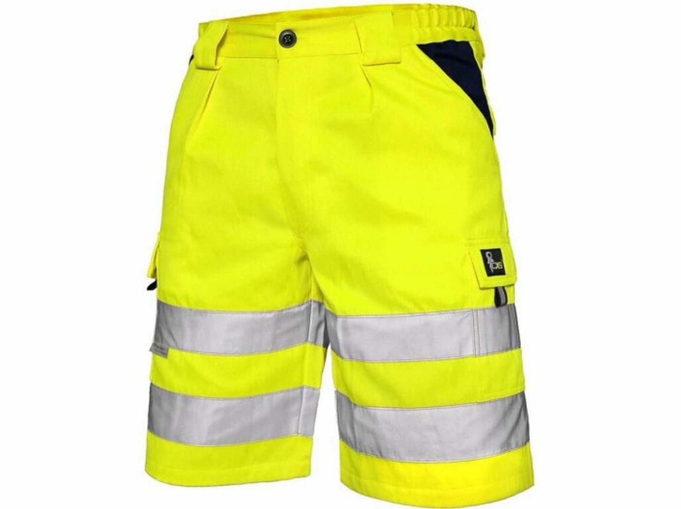 CXS Arbeitshose Herren Arbeitshorts Warnung gelb neon NORWICH