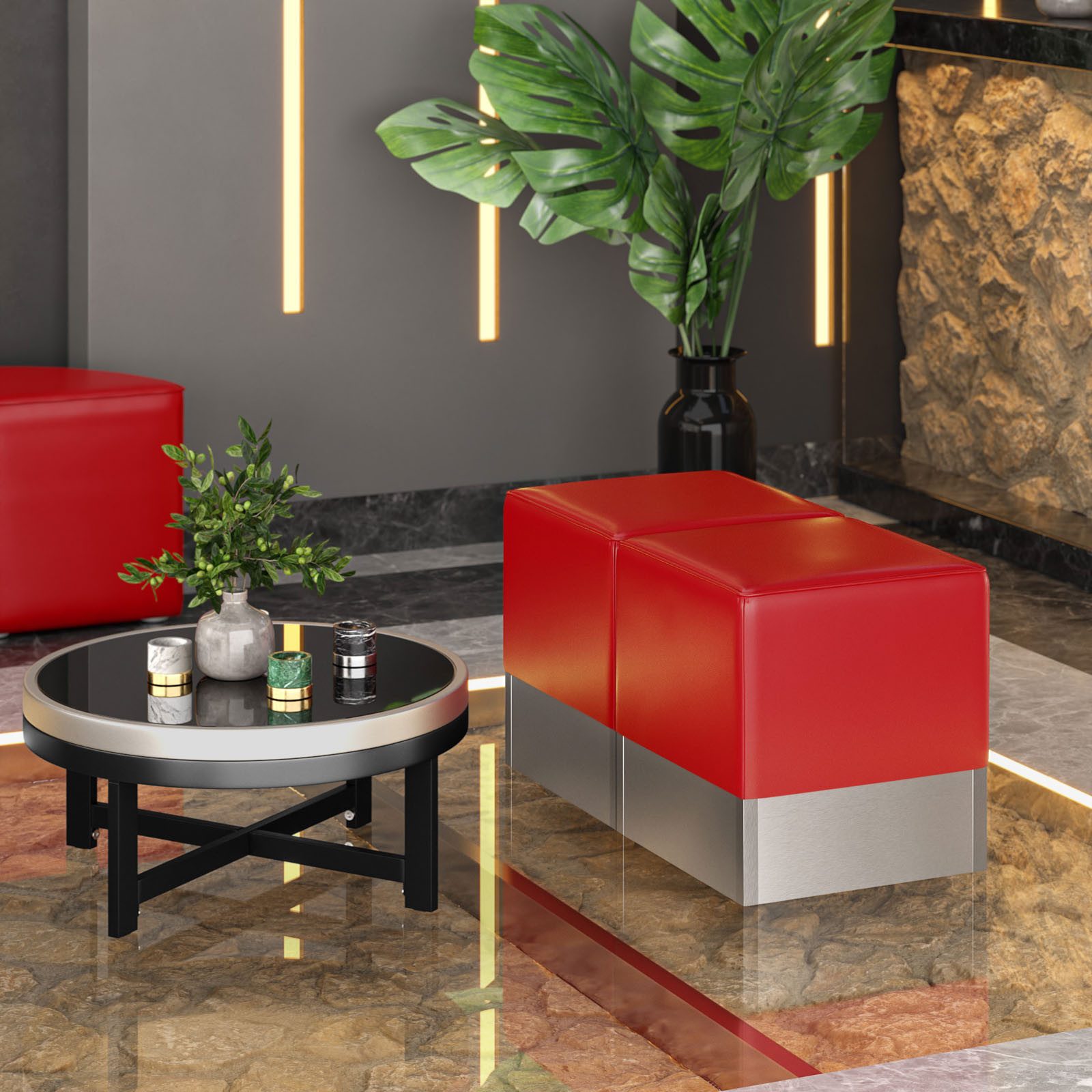 GGMMÖBEL Polsterhocker CUBO