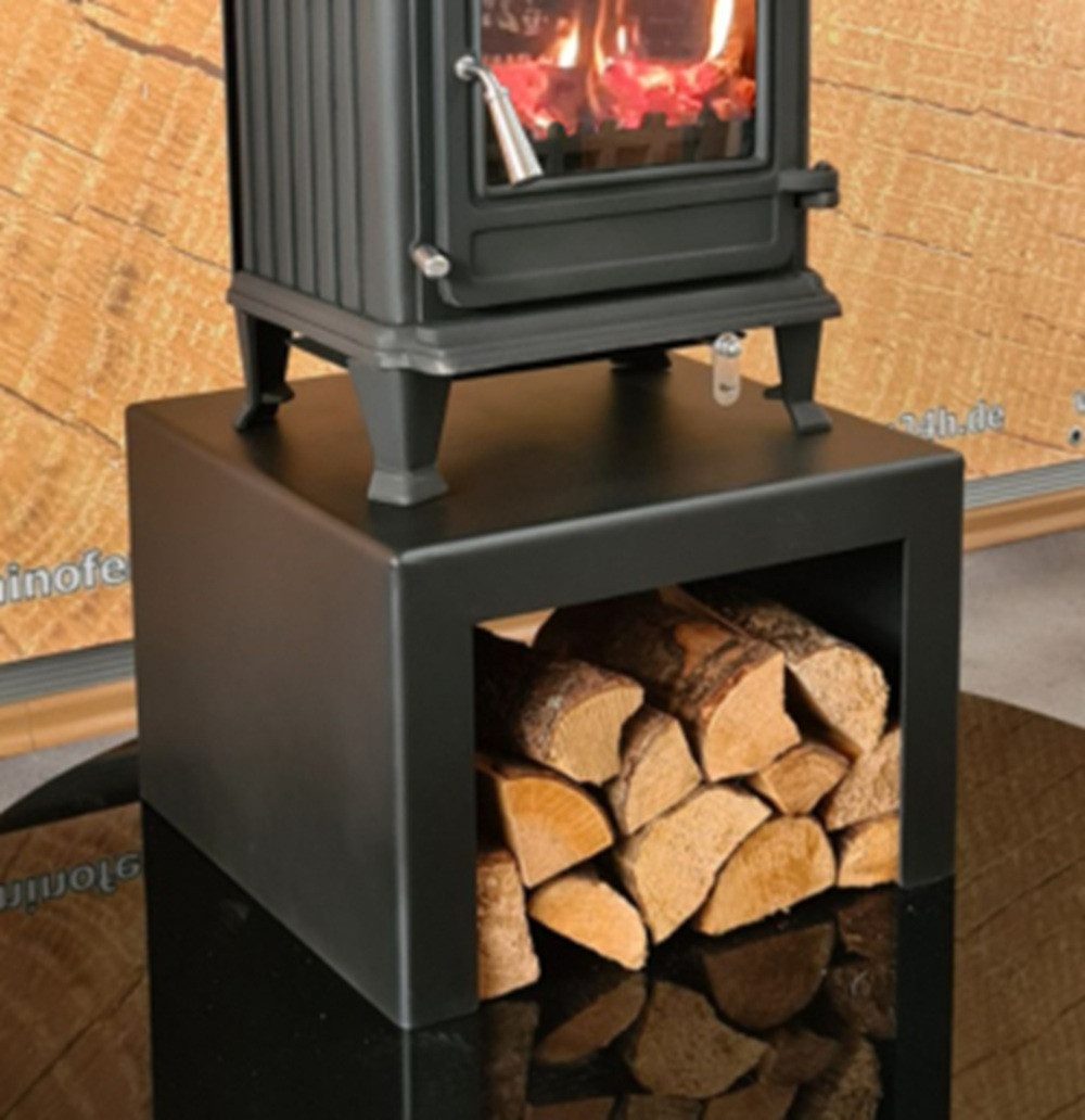 ECOfoxx Untergestell Universal-Untergestell für Kaminöfen Ofenbank Ständer L50xB50xH35cm