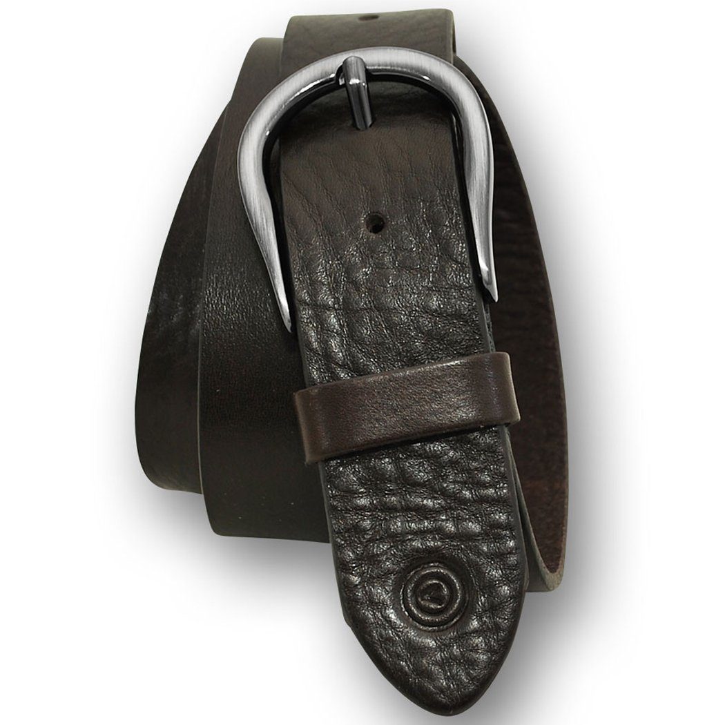 Ledergürtel Gürtel, Buffalo 4cm