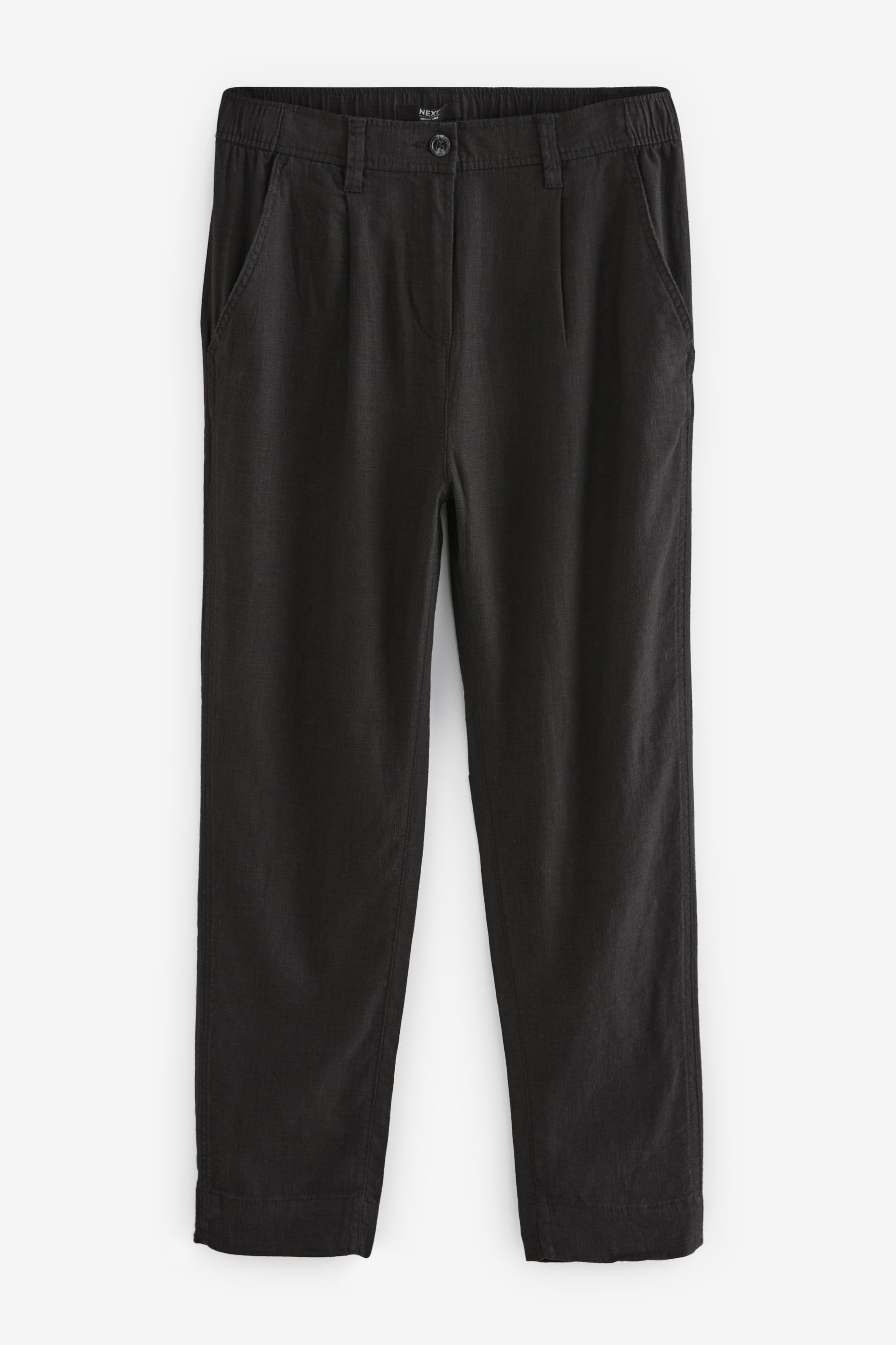 Next Stoffhose Karottenhose aus Leinenmischgewebe – günstig online kaufen