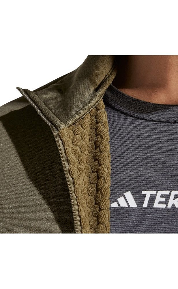 adidas Performance Fleecejacke Terrex Multi Light olivegrün Herren