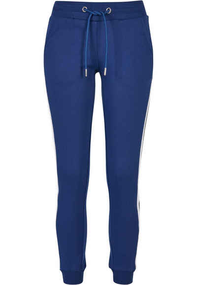 URBAN CLASSICS Jogginghose Urban Classics Damen Ladies College Contrast Sweatpants (1-tlg)