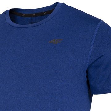 4F T-Shirt 4F Dry - Herren Sport T-Shirt, melange navy