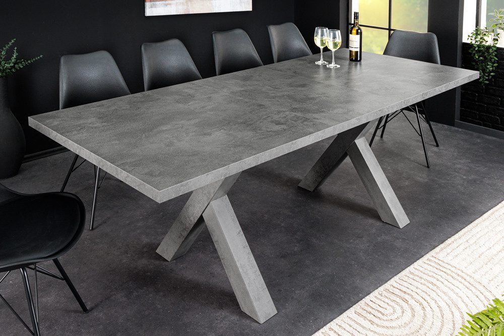 riess-ambiente Esstisch MONTREAL 160-210cm grau · günstig online kaufen