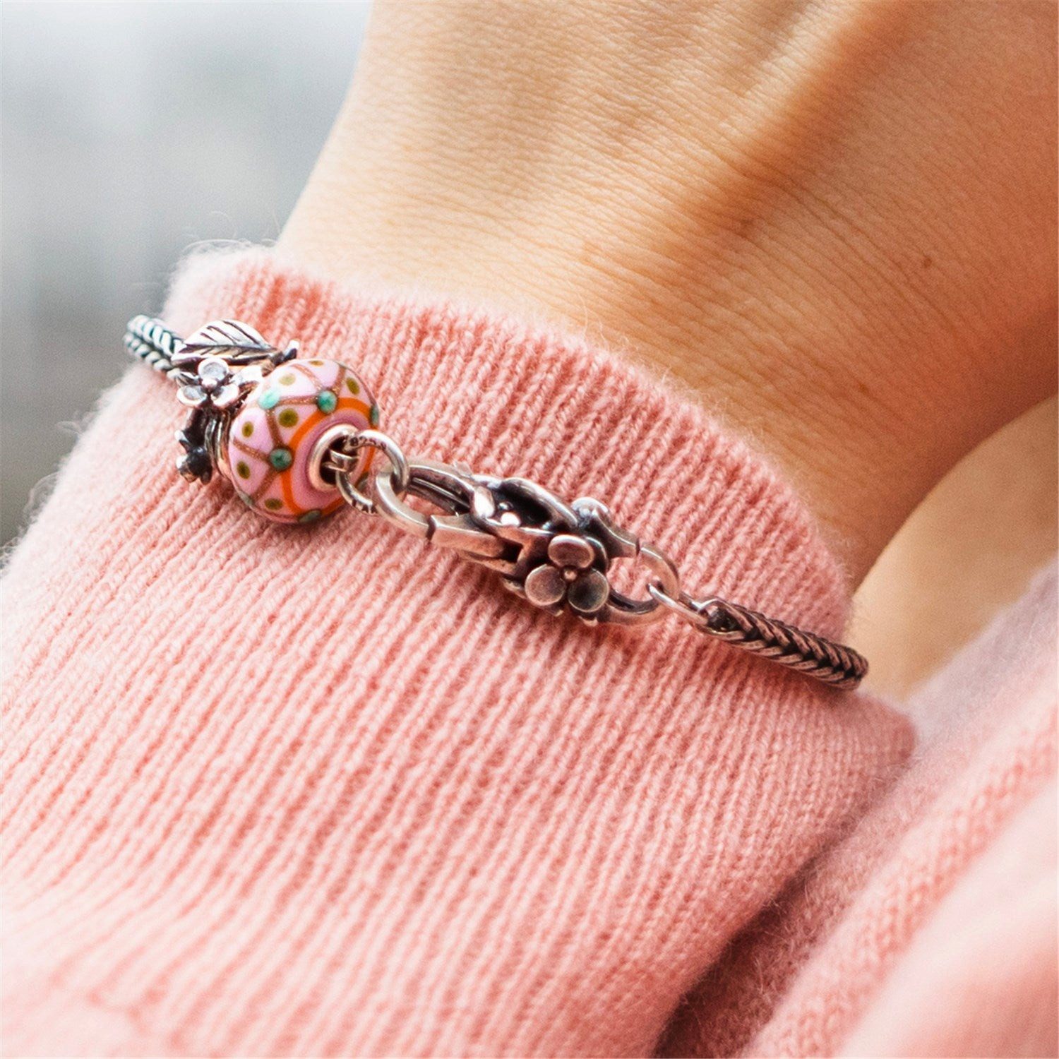 Trollbeads Kettenverlängerung Blütenpr...