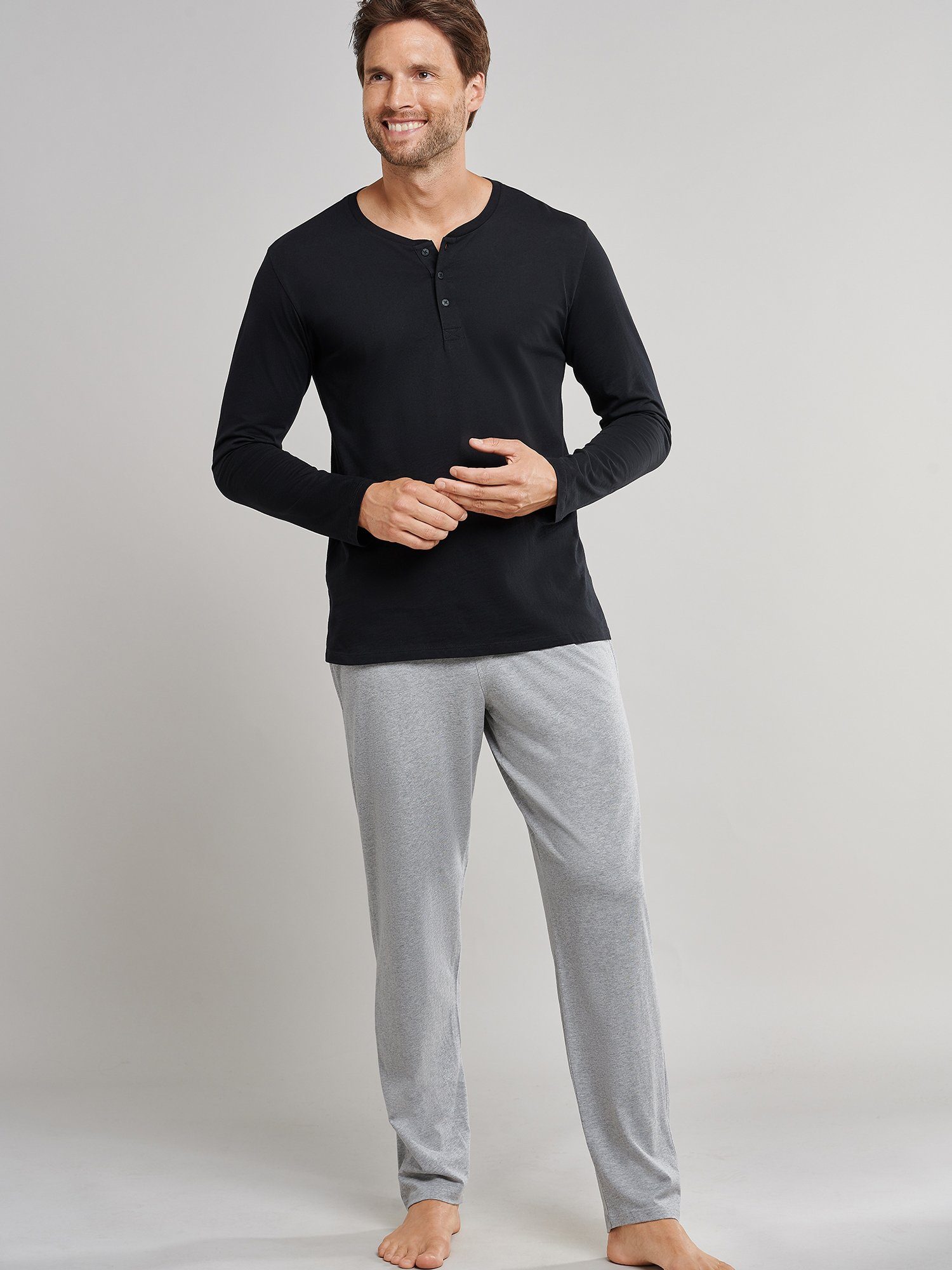 Schiesser Pyjamahose Mix & Relax (1-tlg) günstig online kaufen