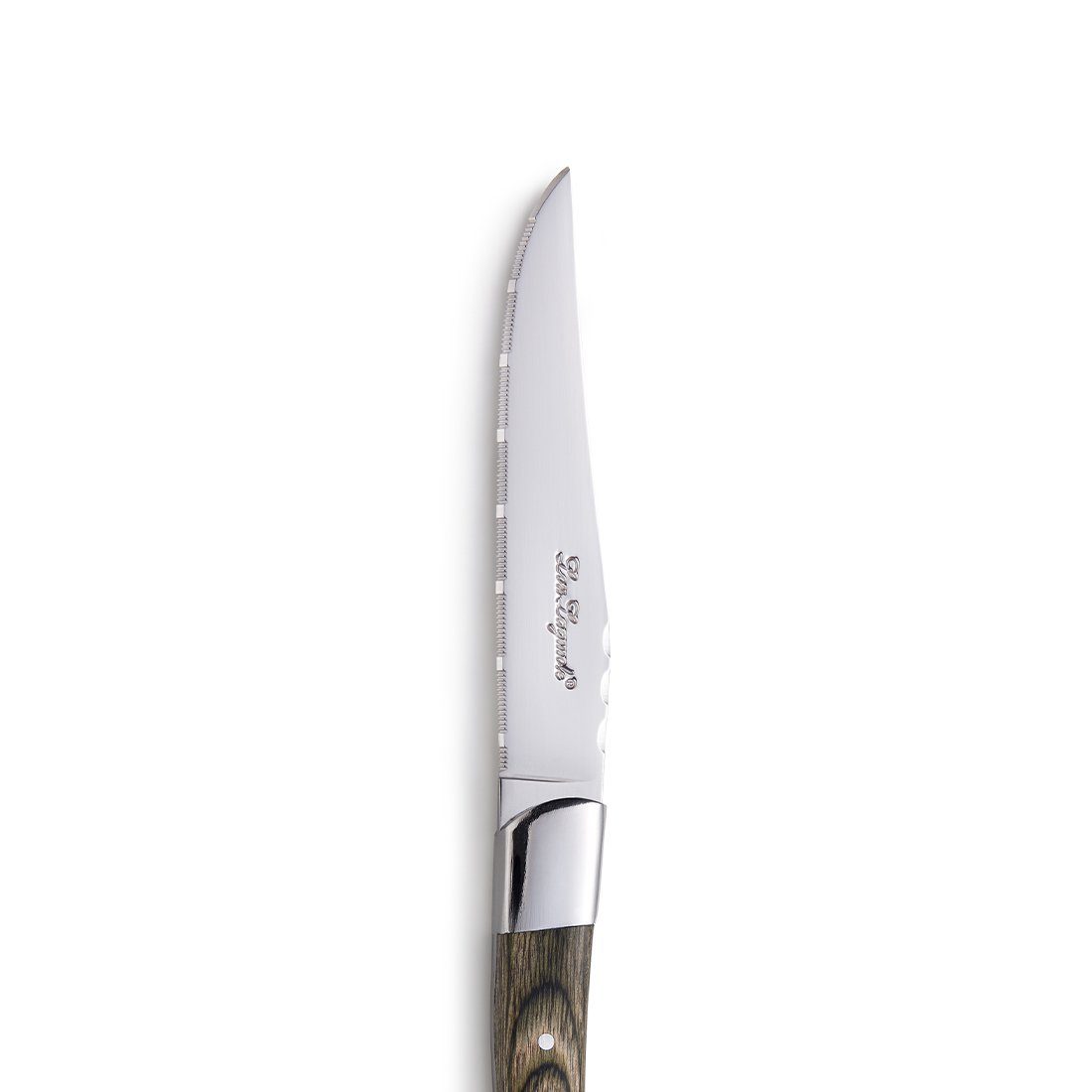 Lou Laguiole Steakmesser LOUIS (6 Stück), holz, hochglanzpoliert