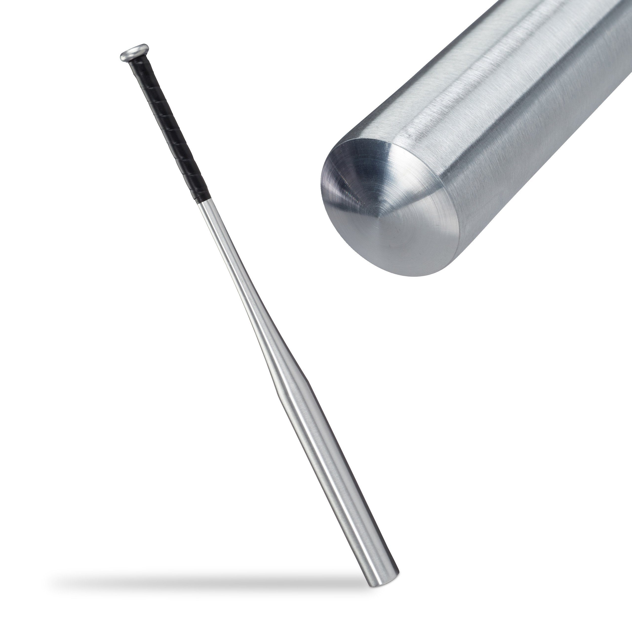 relaxdays Softballschläger 2 x Baseballschläger Aluminium, Aluminium, 5 ", (2 St)