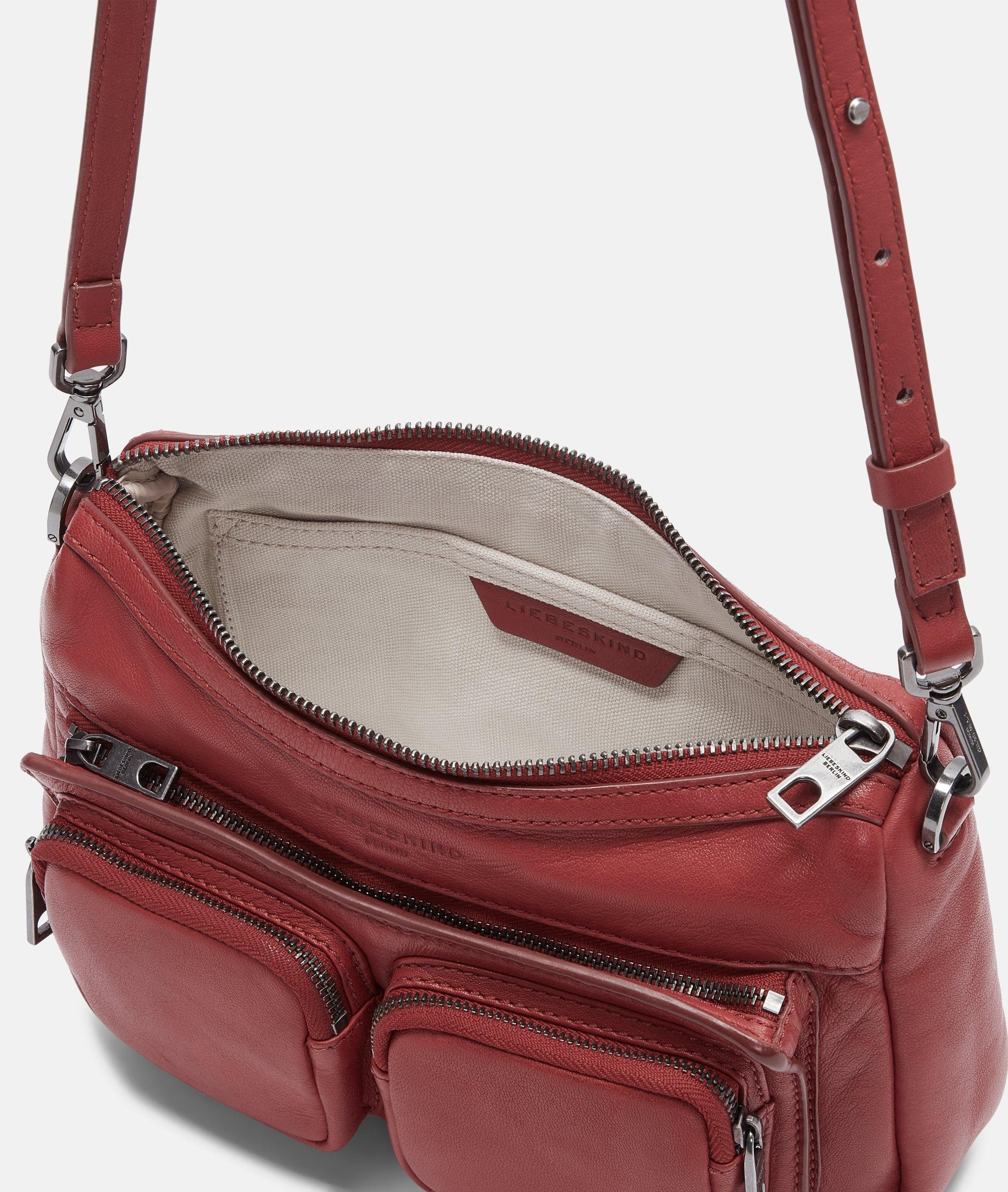 Liebeskind Berlin Schultertasche Maia Hobo S, Kleine Hobo-Bag aus Schafsleder