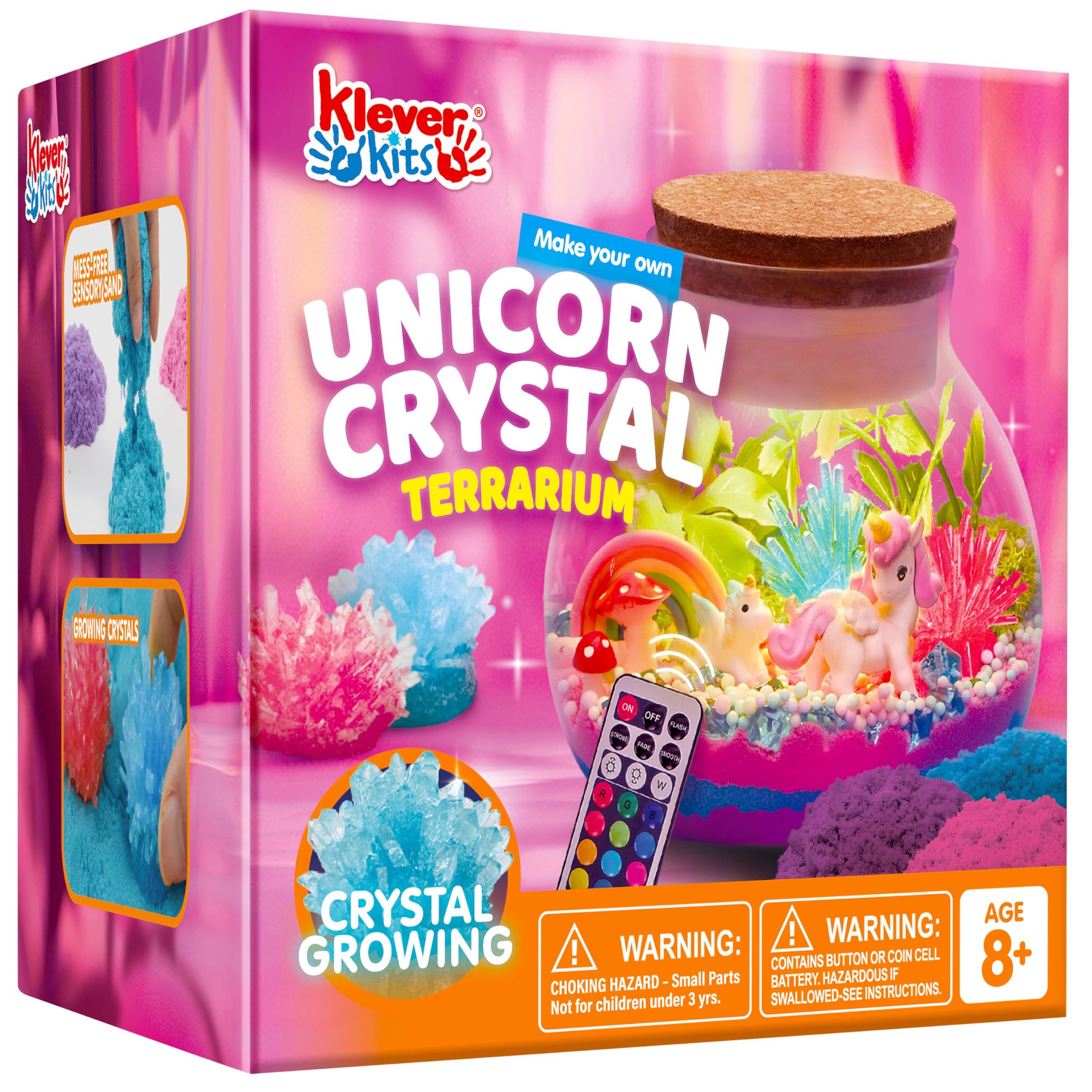 Klever Kits Terrarium Terrarium Kit für Kinder DIY Nachtlicht