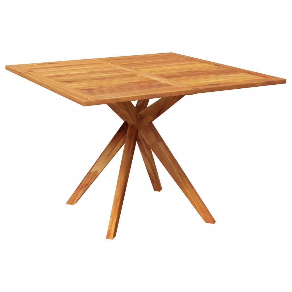 vidaXL Gartentisch Gartentisch 110x110x75 cm Massivholz günstig online kaufen