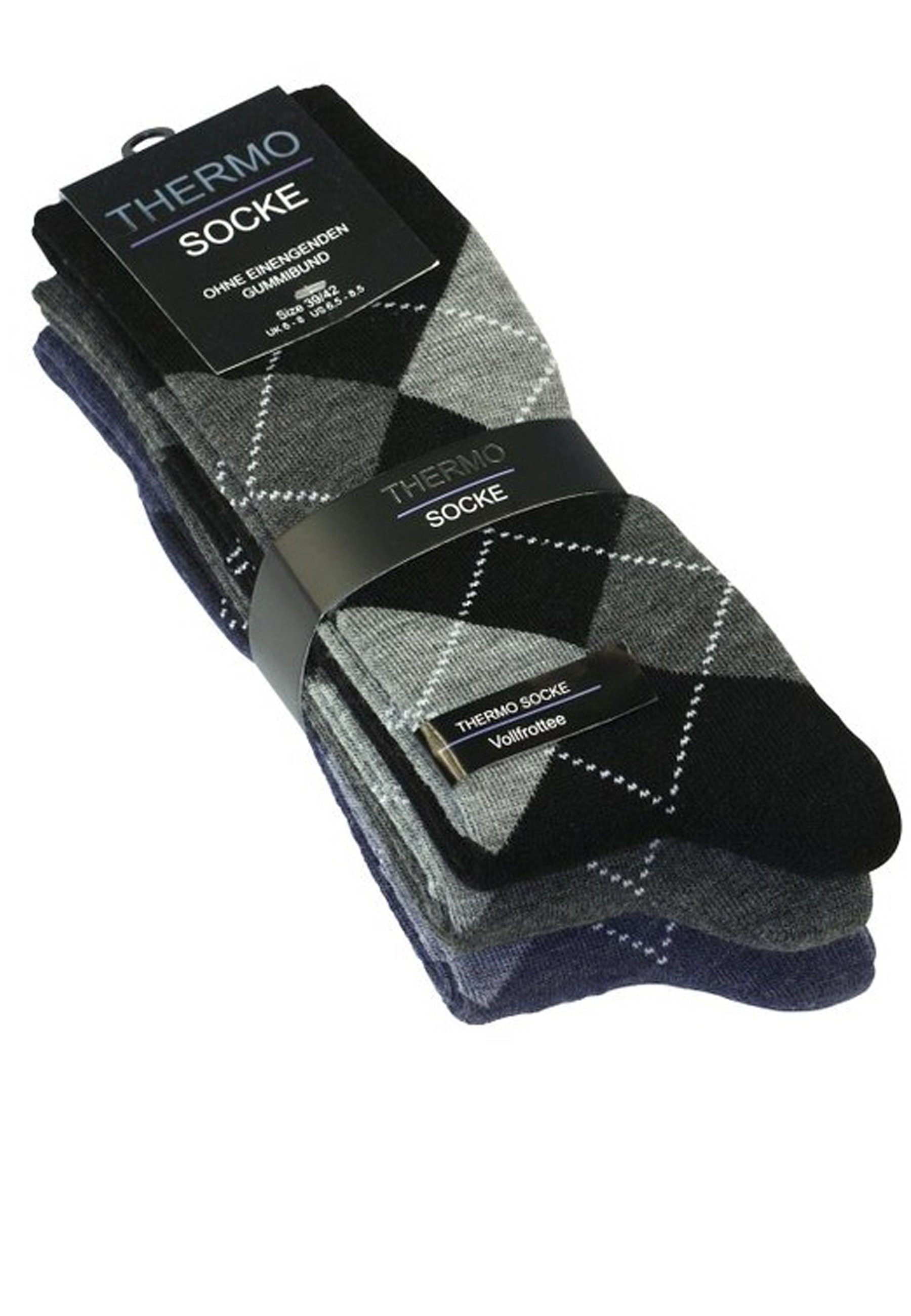 Cotton Prime® Socken (3-Paar) mit wärmenden Frottee günstig online kaufen