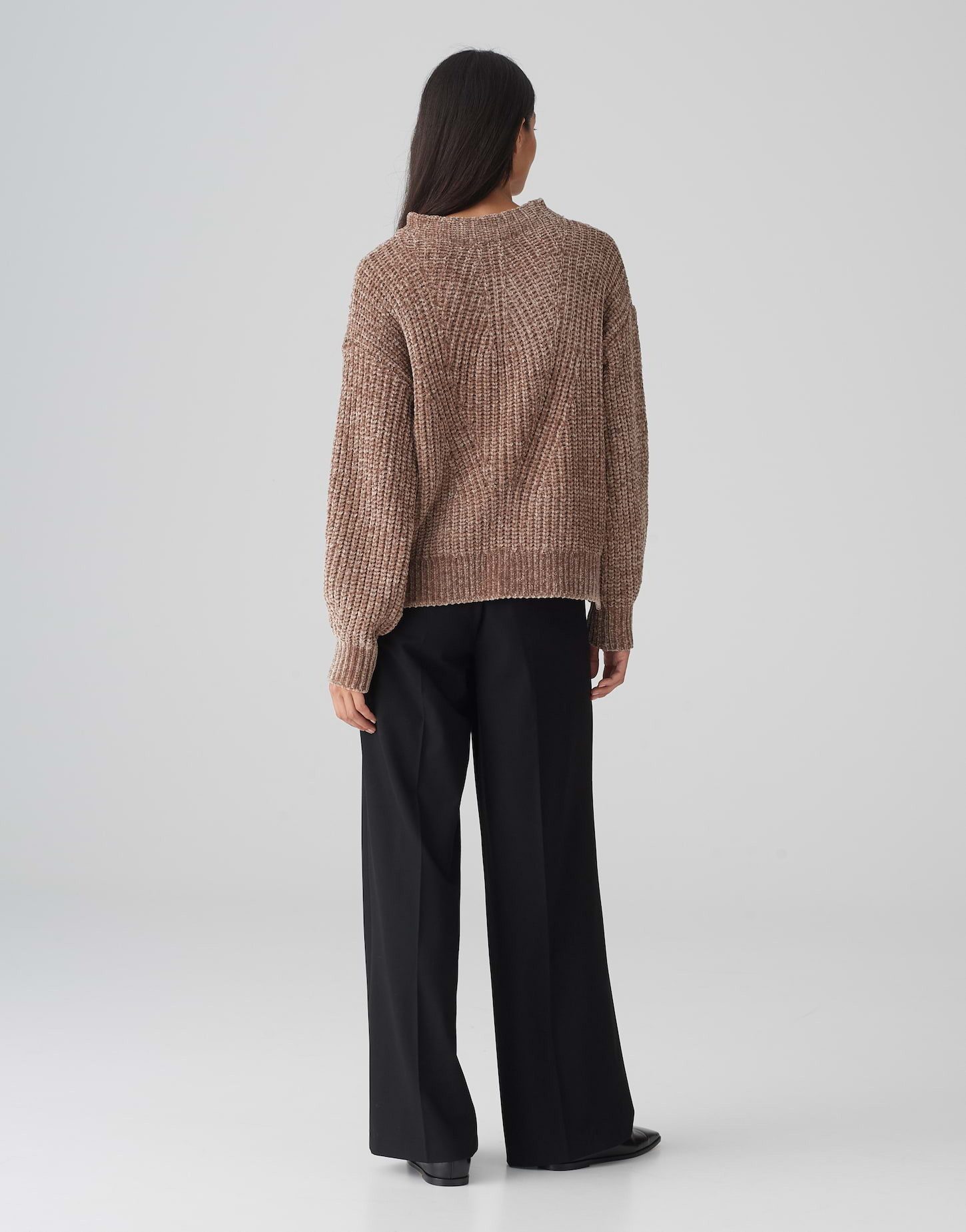 OPUS Strickpullover Strickpullover PANETA Loose aus weichem Chenille