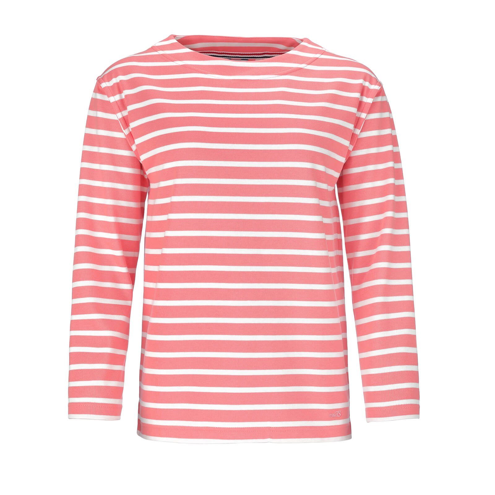 modAS Langarmshirt Damen Bretonisches Shirt U-Boot günstig online kaufen