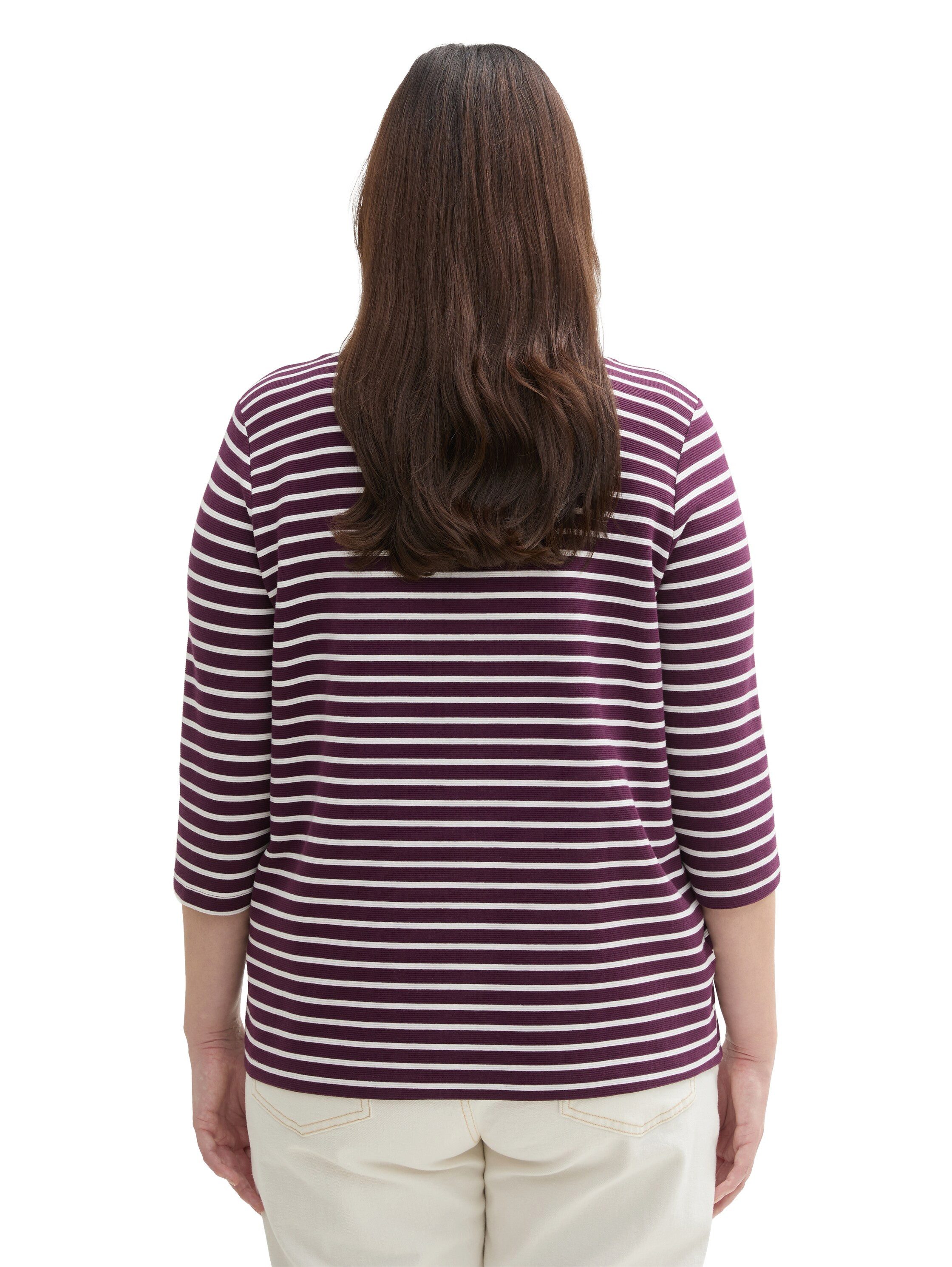 TOM TAILOR PLUS 3/4-Arm-Shirt OTTOMA mit günstig online kaufen