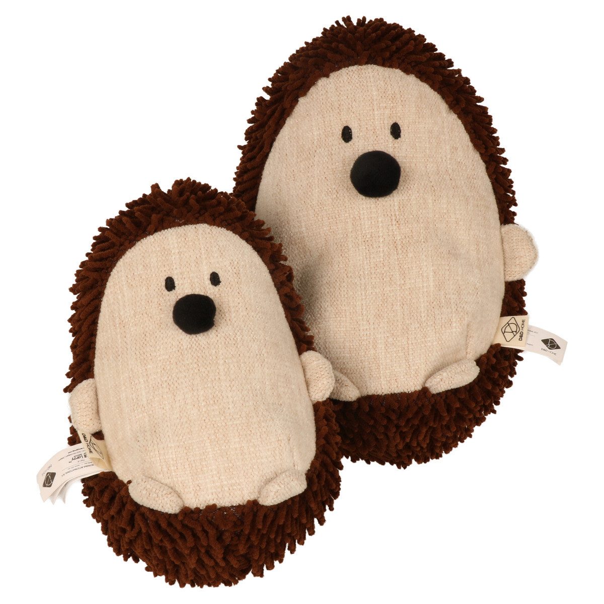 D&D Tierkuscheltier Katzenspielzeug Kicking Cushion Spike beige