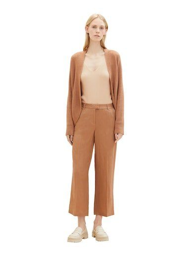 blush TAILOR mit der Cardigan TOM Rückseite Ziernaht mahogany auf