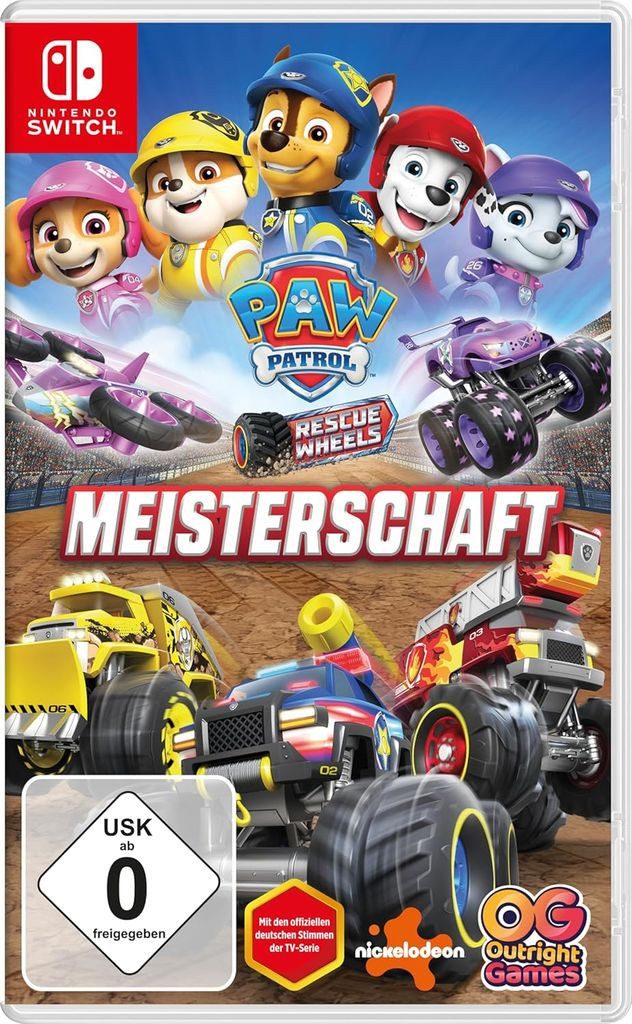 PAW Patrol Rescue Wheels: Meisterschaft Nintendo Switch